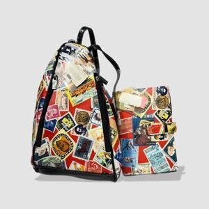 VTG 2003 Sydney Love Convertible Backpack Purse Planner Wallet Calculator NWT